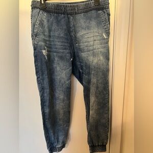 Mossimo Denim Jogger Pants size medium